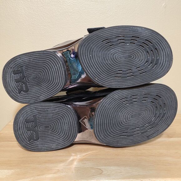 TYR TYRFORCE Elite Carbon Weightlifting Shoes Black Wood Heel Men's 8 - Picture 6 of 8